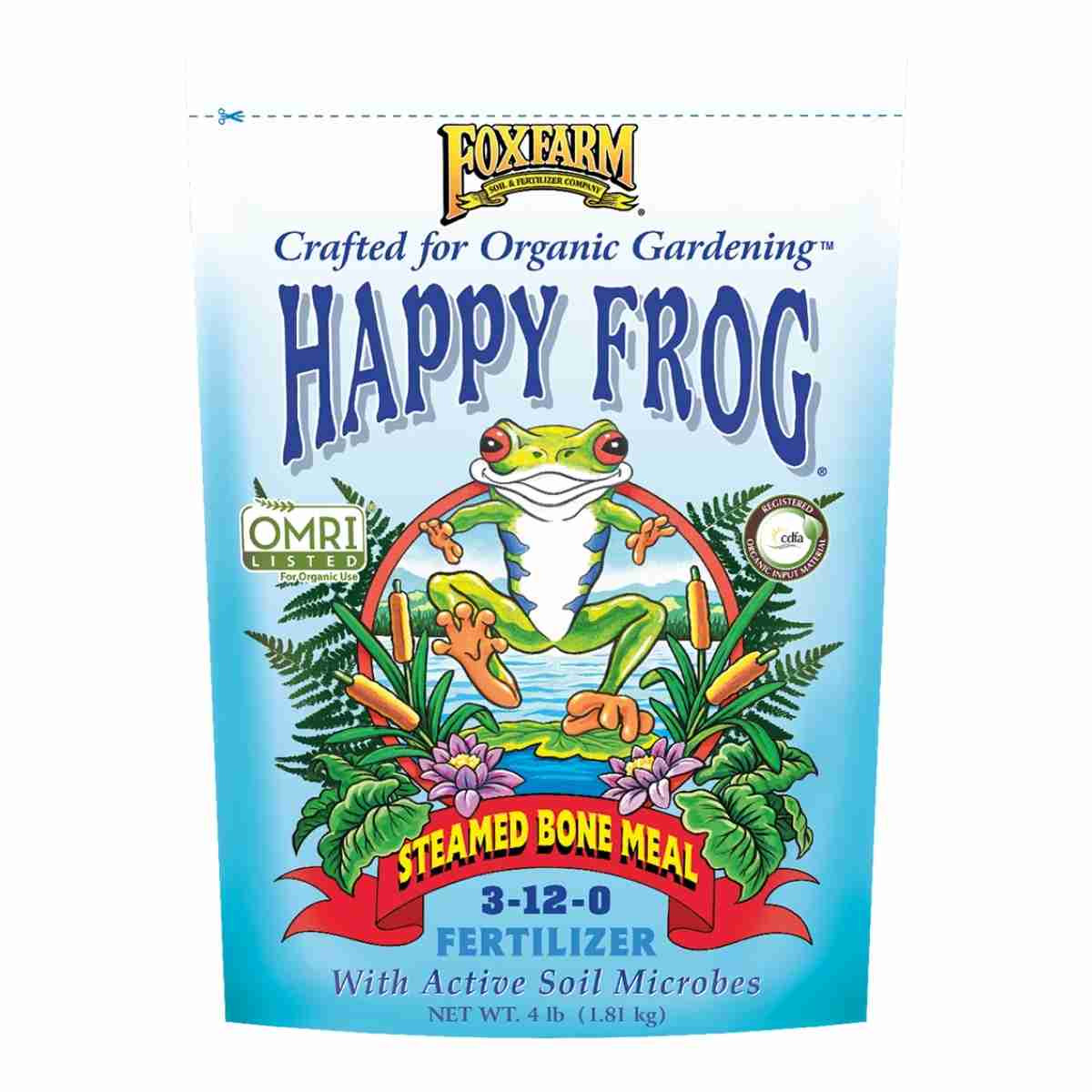 Foxfarm Happy Frog Steamed Bone Meal 4lb 16318