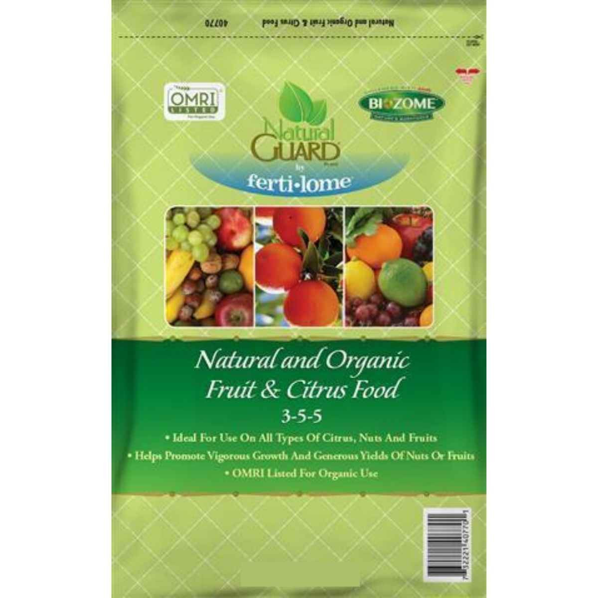 Natural Guard Organic Fruit & Citrus Food 12lb 19428