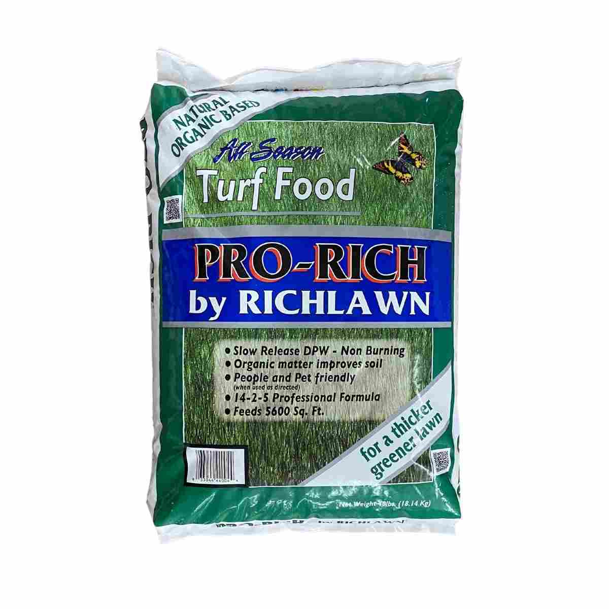 Richlawn Pro Rich 14-2-5 + Fe&S 40lb 20511