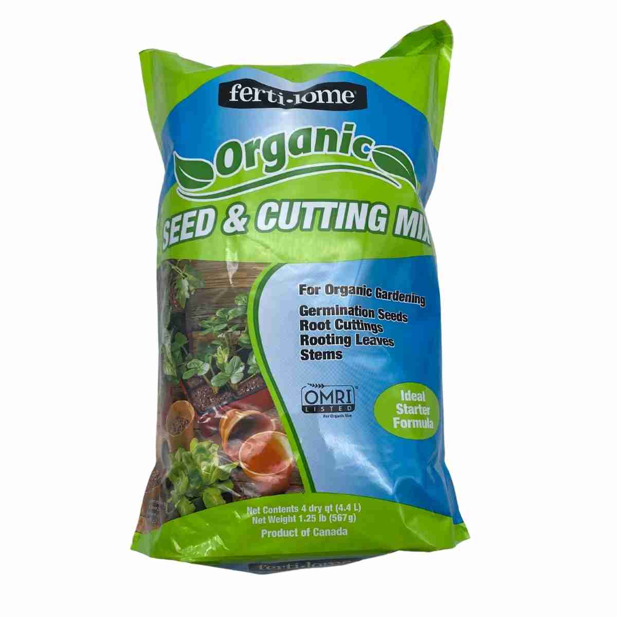 Fertilome Organic Seed&Cutting Mix 4qt 23309