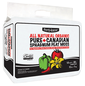 Fertilome Organic Sphagnum Peat Moss 1CuFt 30349