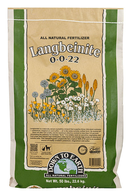 DTE Langbeinite 0-0-22 50lb 33984