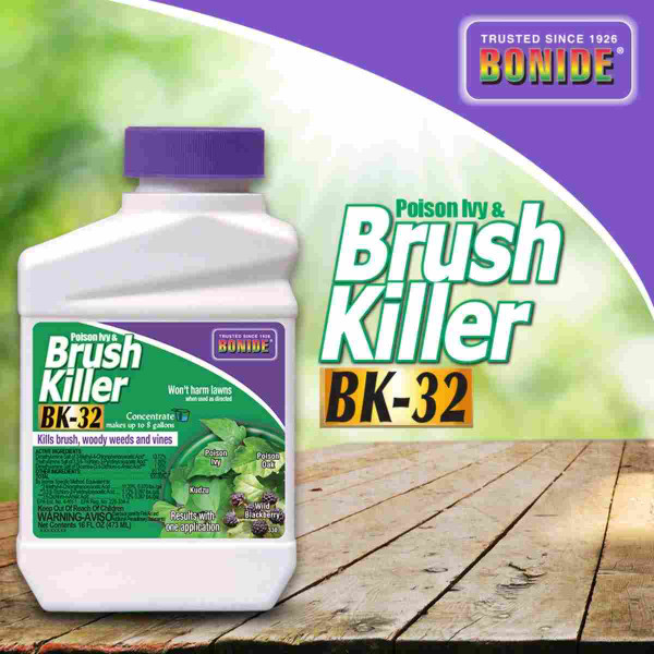 Bonide Poison Ivy & Brush Killer BK-32 Conc 1Pt 14377