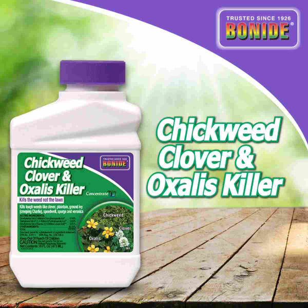 Bonide Chickweed, Clover & Oxalis Killer Conc 1Pt 14387
