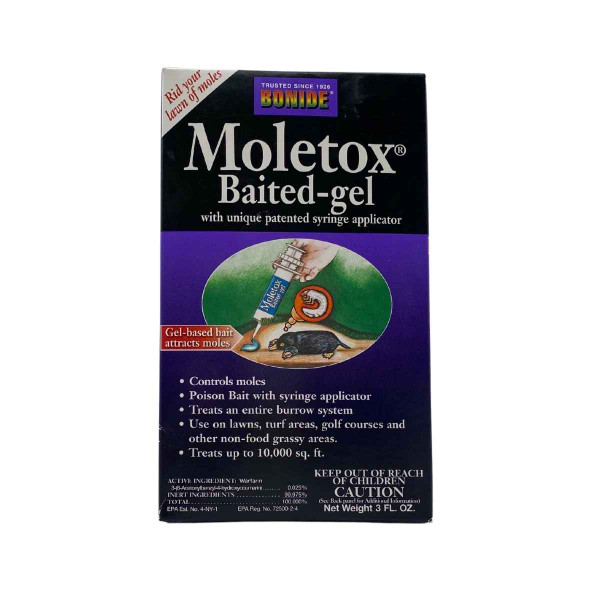 Moletox Baited-Gel w/ Syringe 3Oz 14415