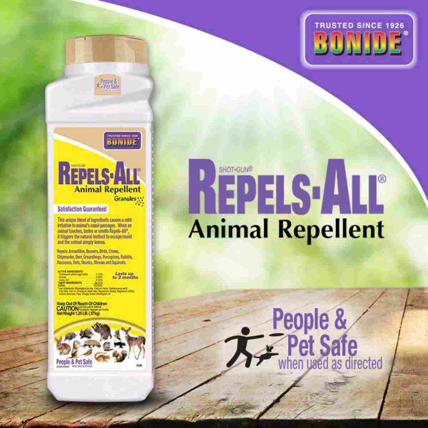 Bonide Repels-all Animal Repellent Granules 1.25Lb 14429