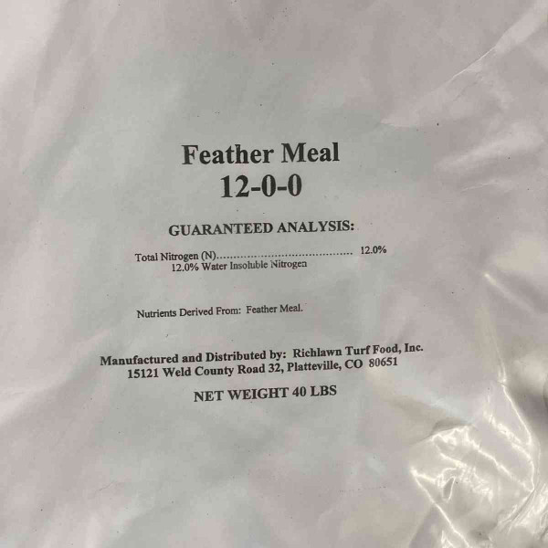 Richlawn Feather Meal 12-0-0 40Lb 15986