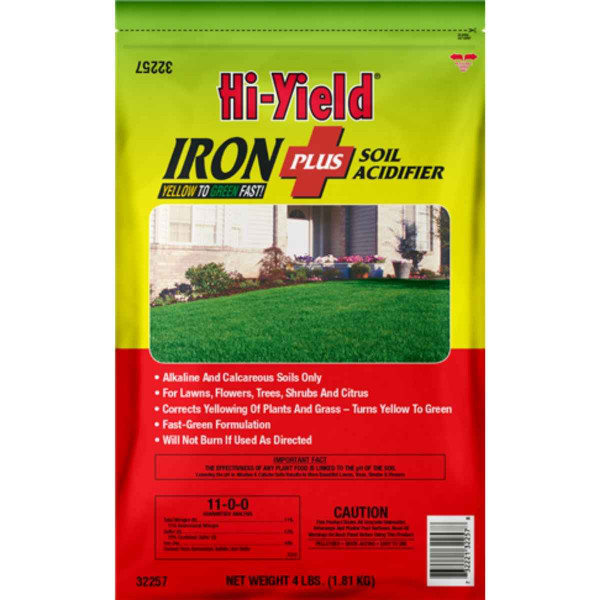 Hi-Yield Iron Plus Soil Acidifier 4lb 17174