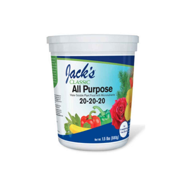 Jack's Classic AllPurpose Soluble Plant Food 1.5lb 17327
