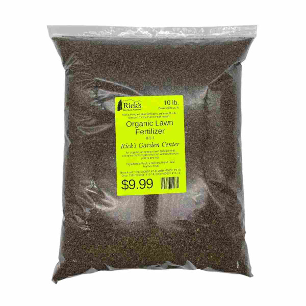 Rick's Organic Lawn Fertilizer 8-2-1 10lb 30437