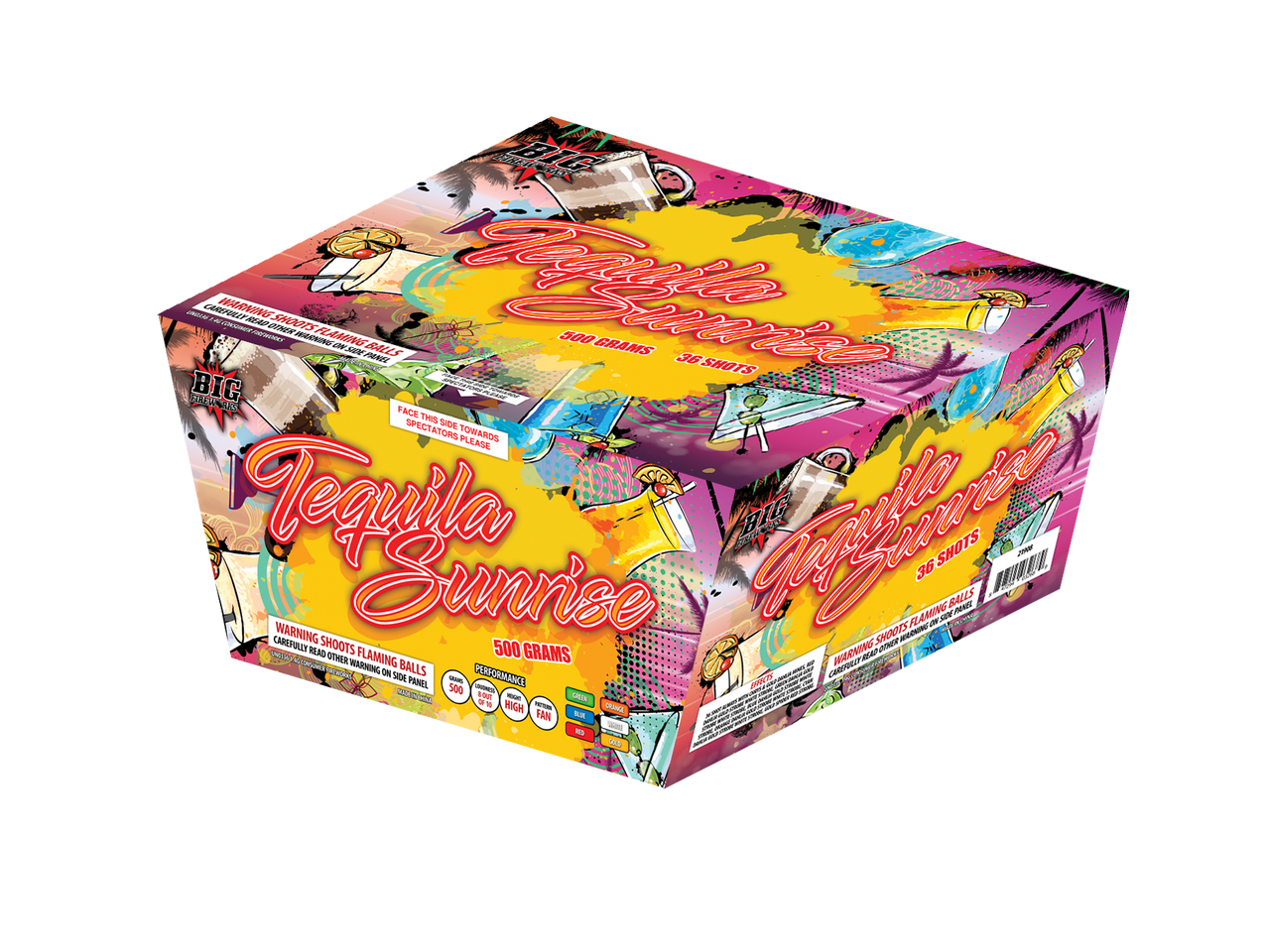TEQUILA SUNRISE - Big Fireworks