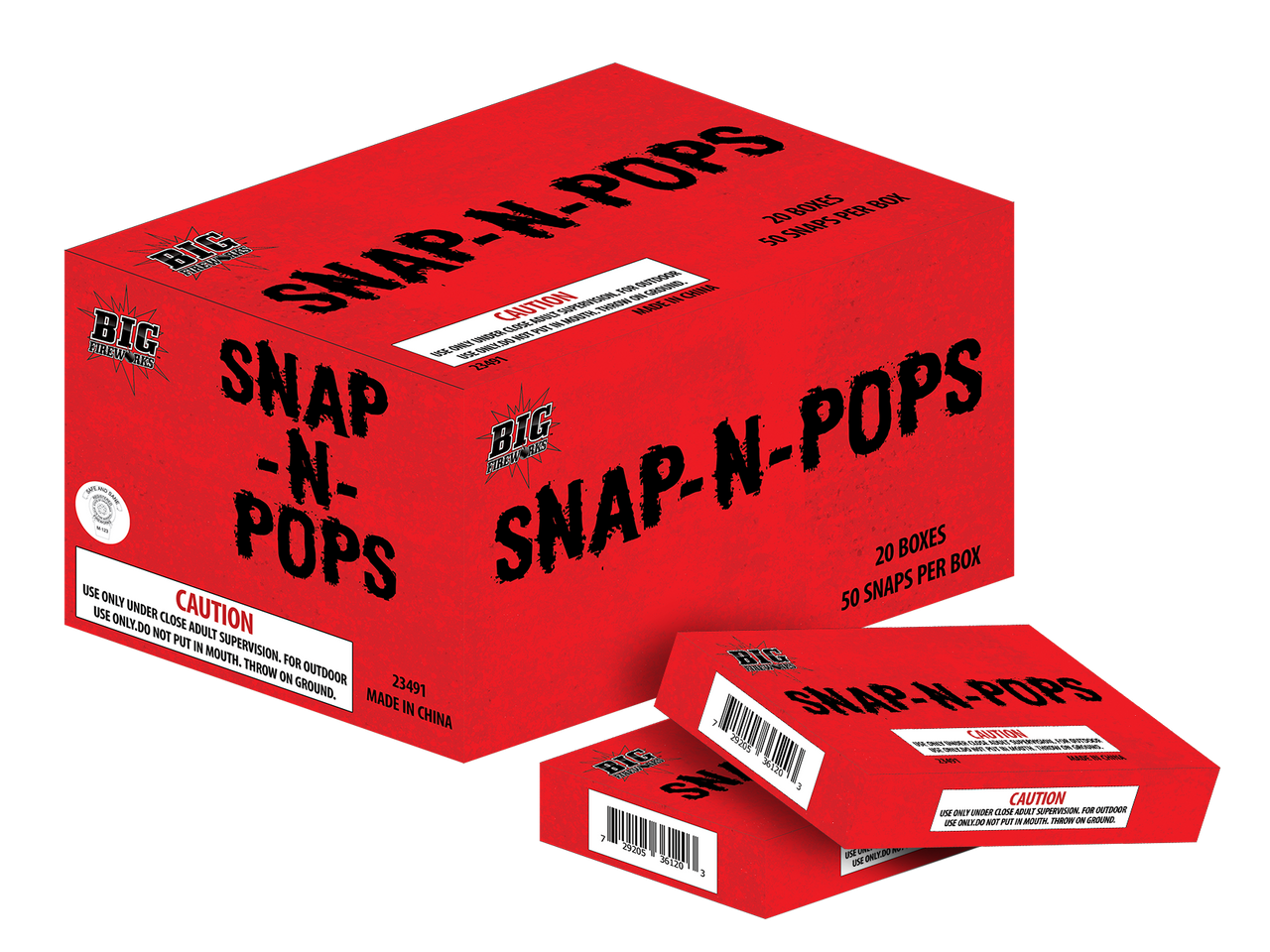 snap pops fireworks