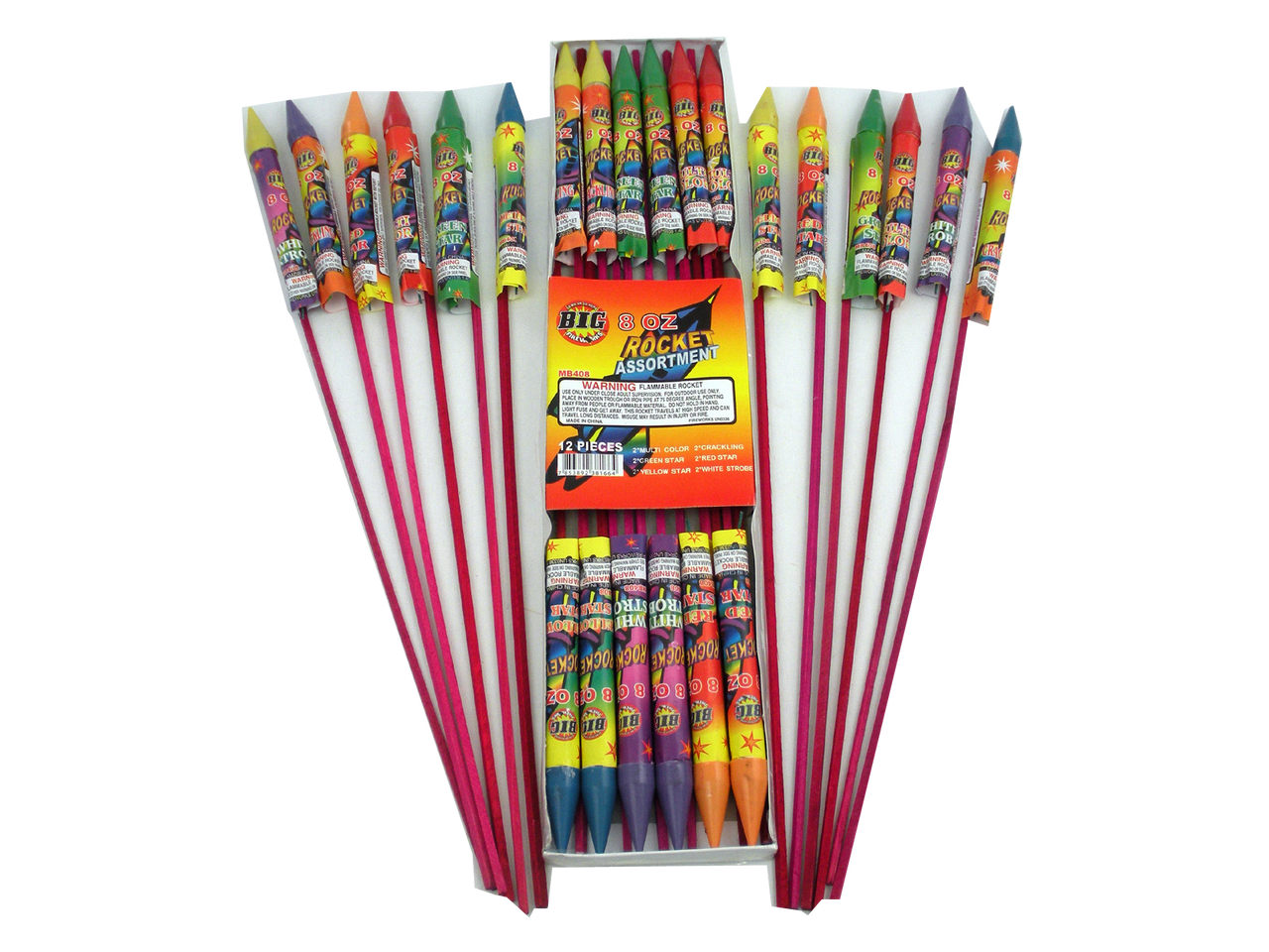 Rockets l Large Bottle Rockets l Dominator- Fireworks City