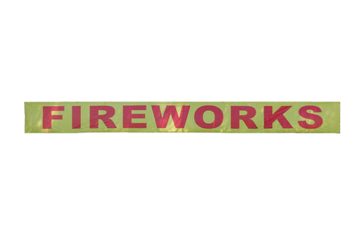 4 X 40 BANNER FIREWORKS