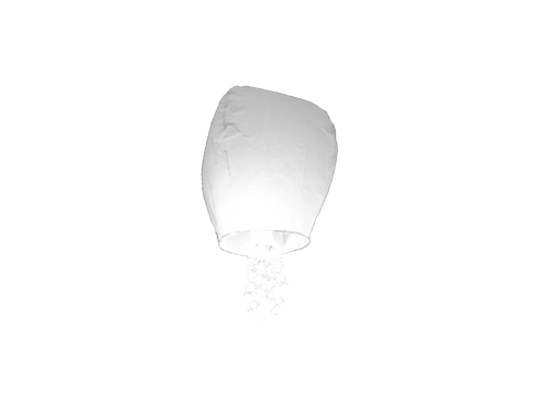 SHOOTING STAR WHITE SKY LANTERN