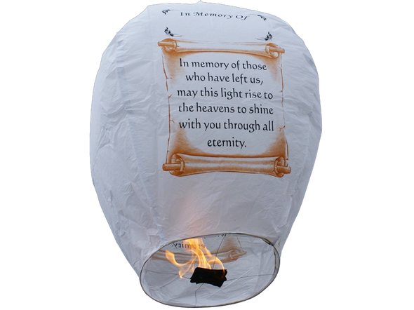 IN MEMORY SKY LANTERN