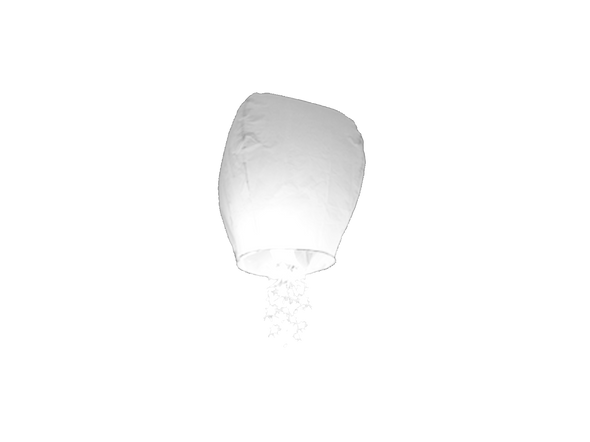 SHOOTING STAR WHITE SKY LANTERN