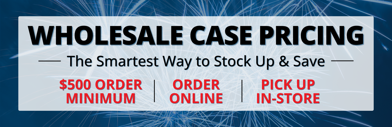 Wholesale Case Pricing - The Smartest Way to Stock Up & Save - $500 Order Minimum - Order Online - Pick Up In-Store