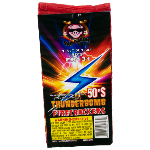 Thunderbomb Firecrackers 50s