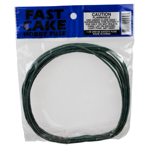 Fast Cake Fuse (3mm) 12 to 15 sec/ft