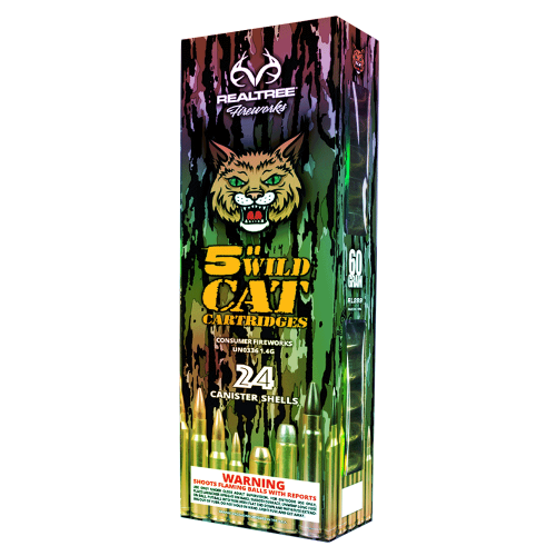 5in Wildcat Cartridges - 60-Gram Canisters