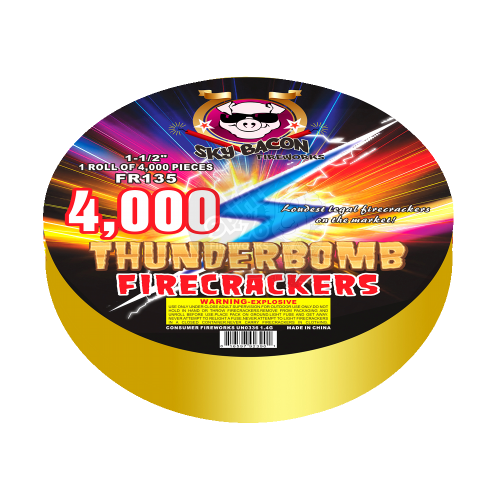 Thunderbomb Firecrackers 4000s (Case)