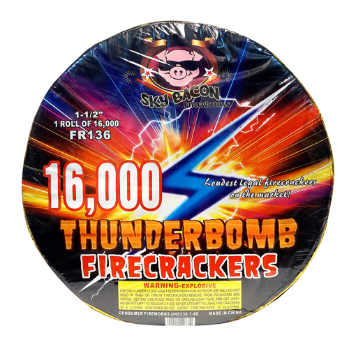Thunderbomb Firecrackers 16000s (Case)