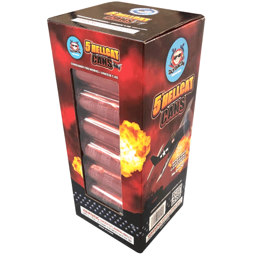 5in Hellcat Cans - 60-Gram Canister Shells (bulk) (Case)