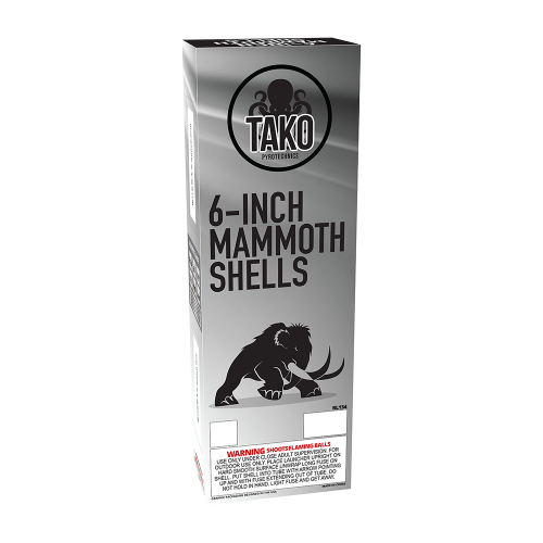 6in Mammoth Shells (Case)