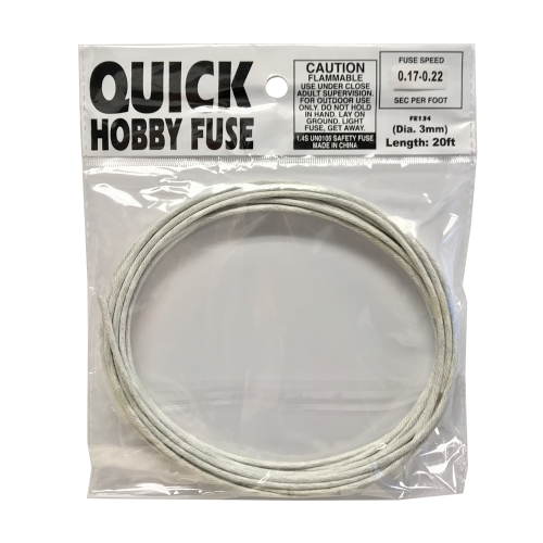 Quick Fuse (3mm) .5sec/ft (1 roll)