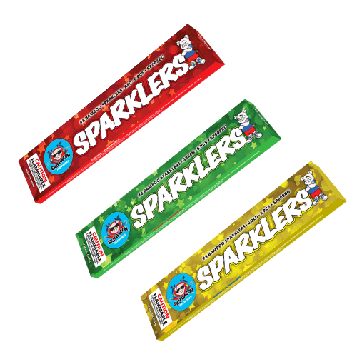 #8 Bamboo Sparklers - Color (Pack)