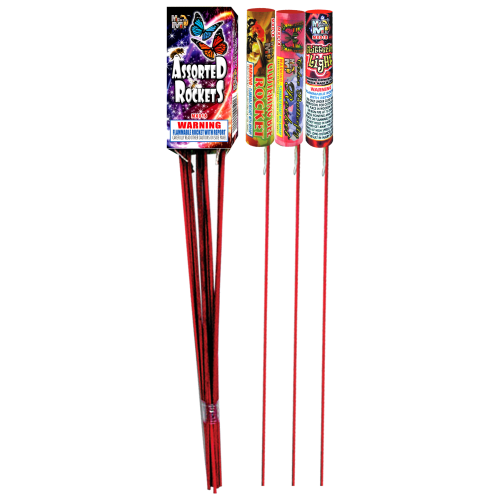Assorted Rockets (Case)