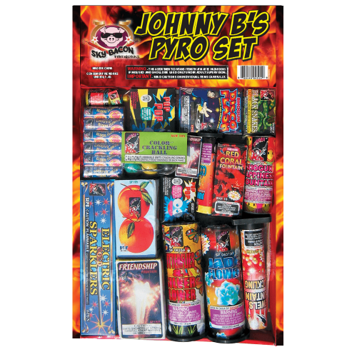 Johnny Bs Pyro Set (S&S) (Case)