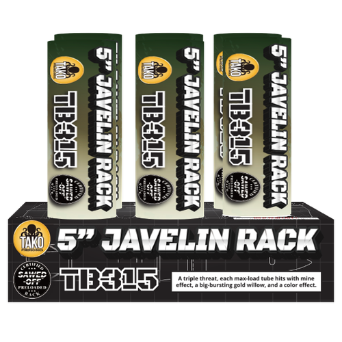 5in Javelin - 6 shot rack