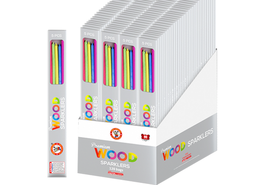 Premium Wood Sparklers - 16 (Case)