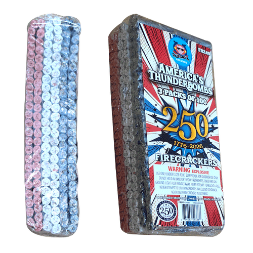 Americas Thunderbomb Firecrackers 100s
