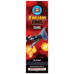 5in Hellcat Cans (60-gram Canisters) - Premium Artillery Shells