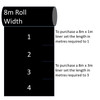 Butyl 8m Roll Width