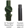 flow control and extension pipes