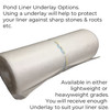 pondgard with underlay