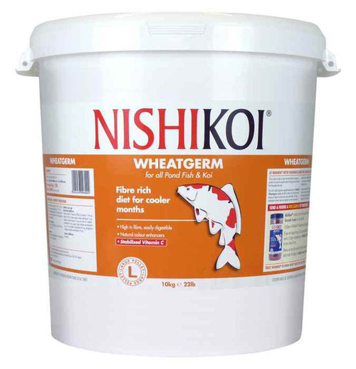 Nishi Koi Wheat Germ 10kg Medium Pellet