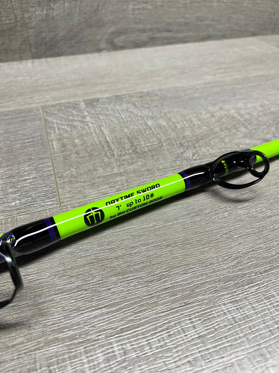 Daysword Custom 7' 10# Elec Lime