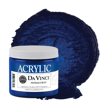 Phthalo Blue (60mL HB Acrylic) Da Vinci Paint Co.