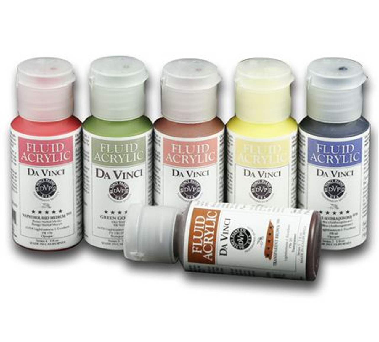 Da Vinci Carbon Black Artist Fluid Acrylic Paint – 16oz