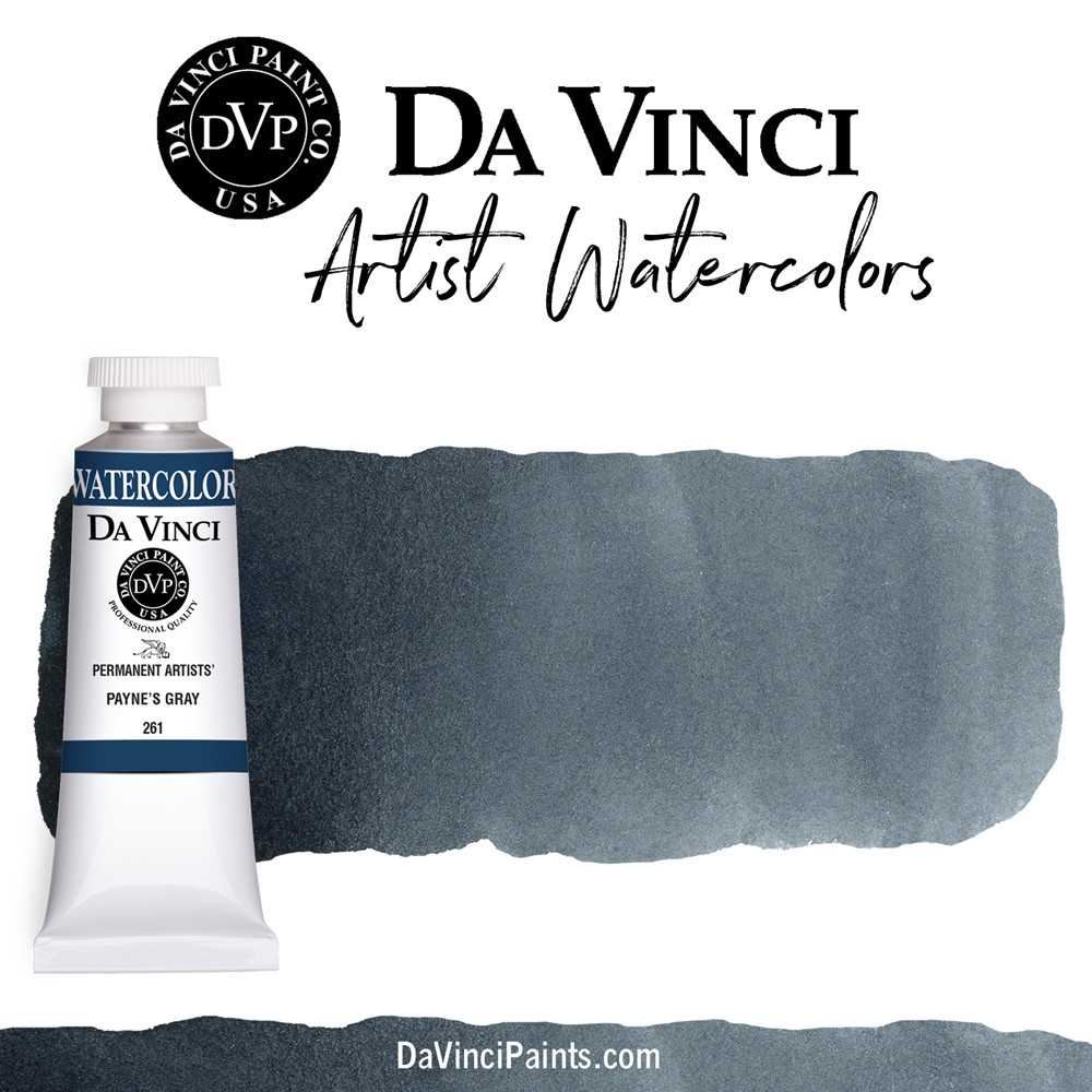 Da Vinci Payne's Gray Artist Watercolor Paint – 37ml