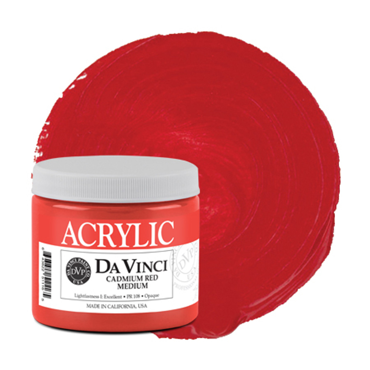 LM-Kreativ Metallic 125 ml (Red) - Acrylic Paint, Metallic Paint