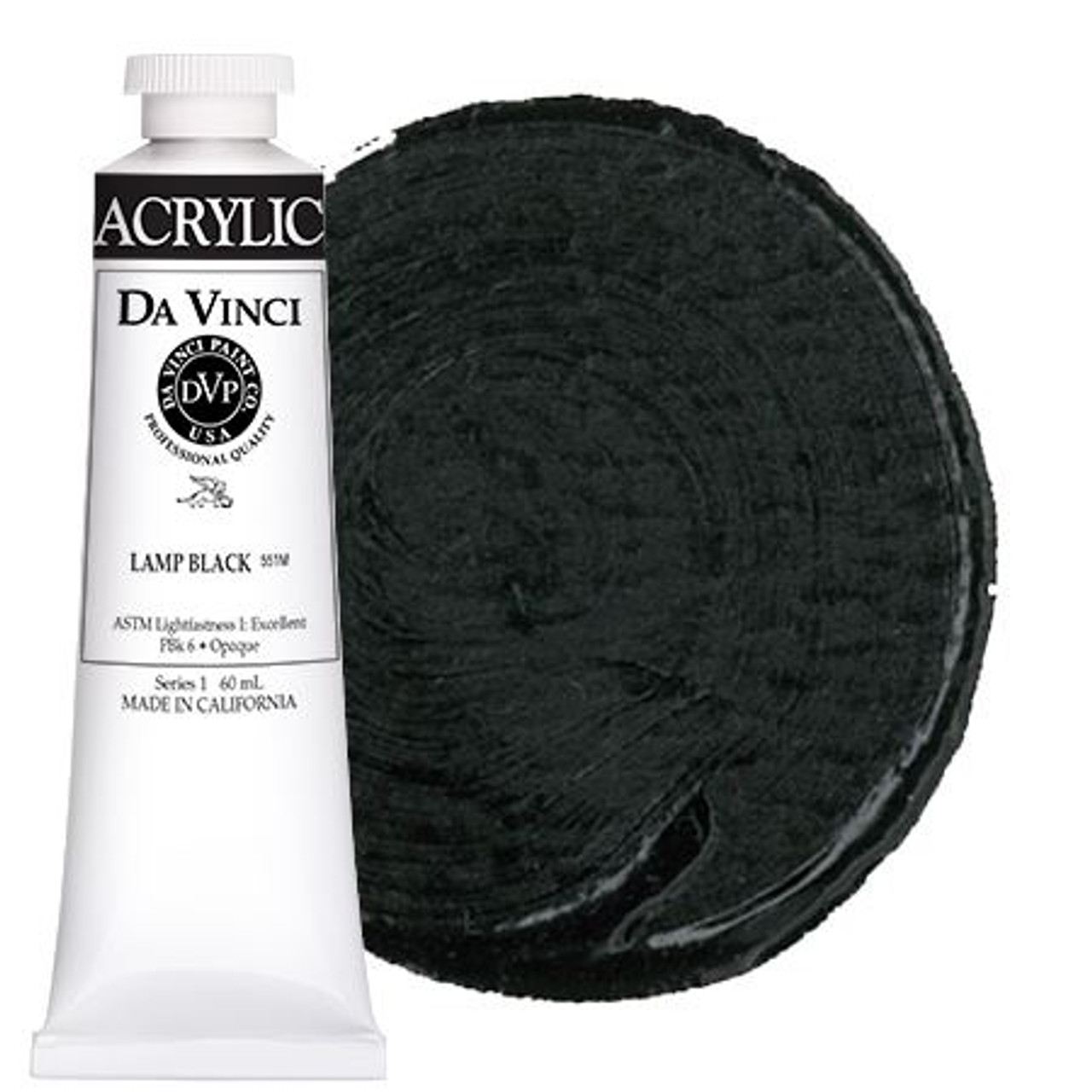 Lamp Black (Carbon Black) (60mL HB Acrylic)