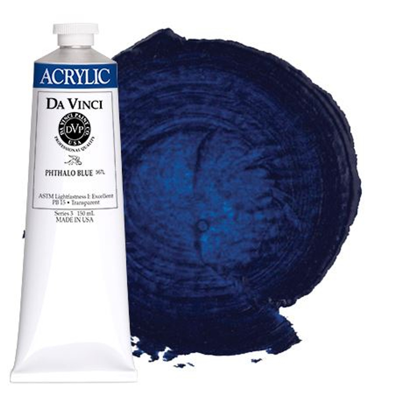 Phthalo Blue. Blick Studio Acrylics vs Acrylic Paint by Artist's