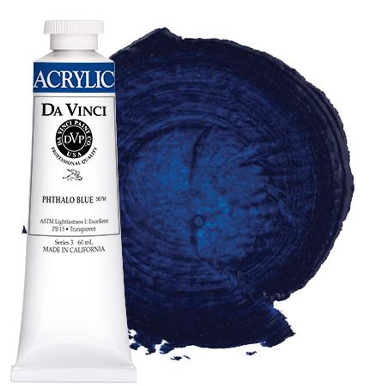 Acrylic Paint 16 oz Phthalo Blue - Rock Paint / Handy Art