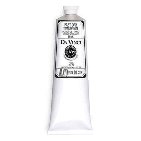 Da Vinci Fast Dry Titanium White Artist Oil - 150mL